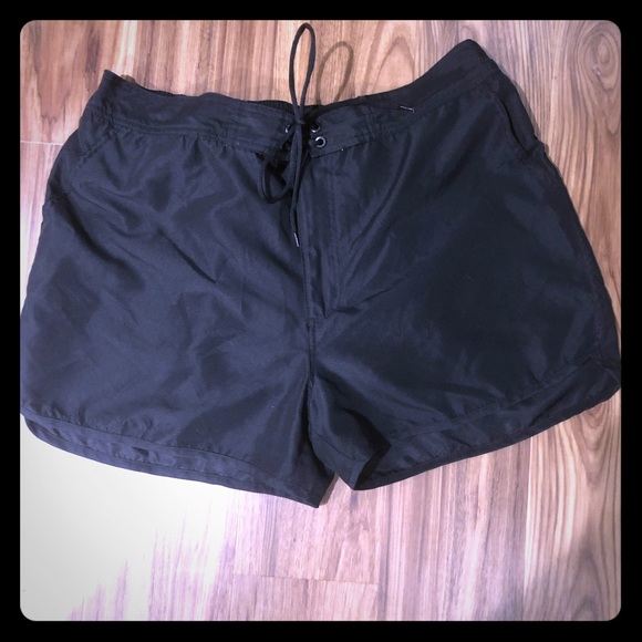 Black Swim Shorts - Picture 1 of 3